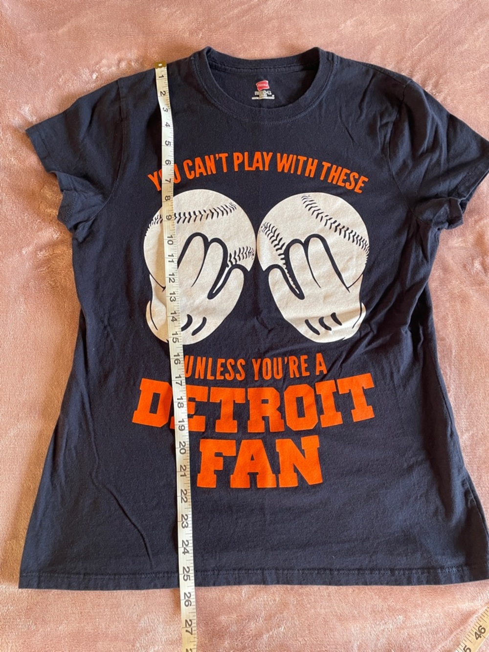 Detroit Tigers Fan Baseball Humor Graphic Tee - Picture 5 of 7